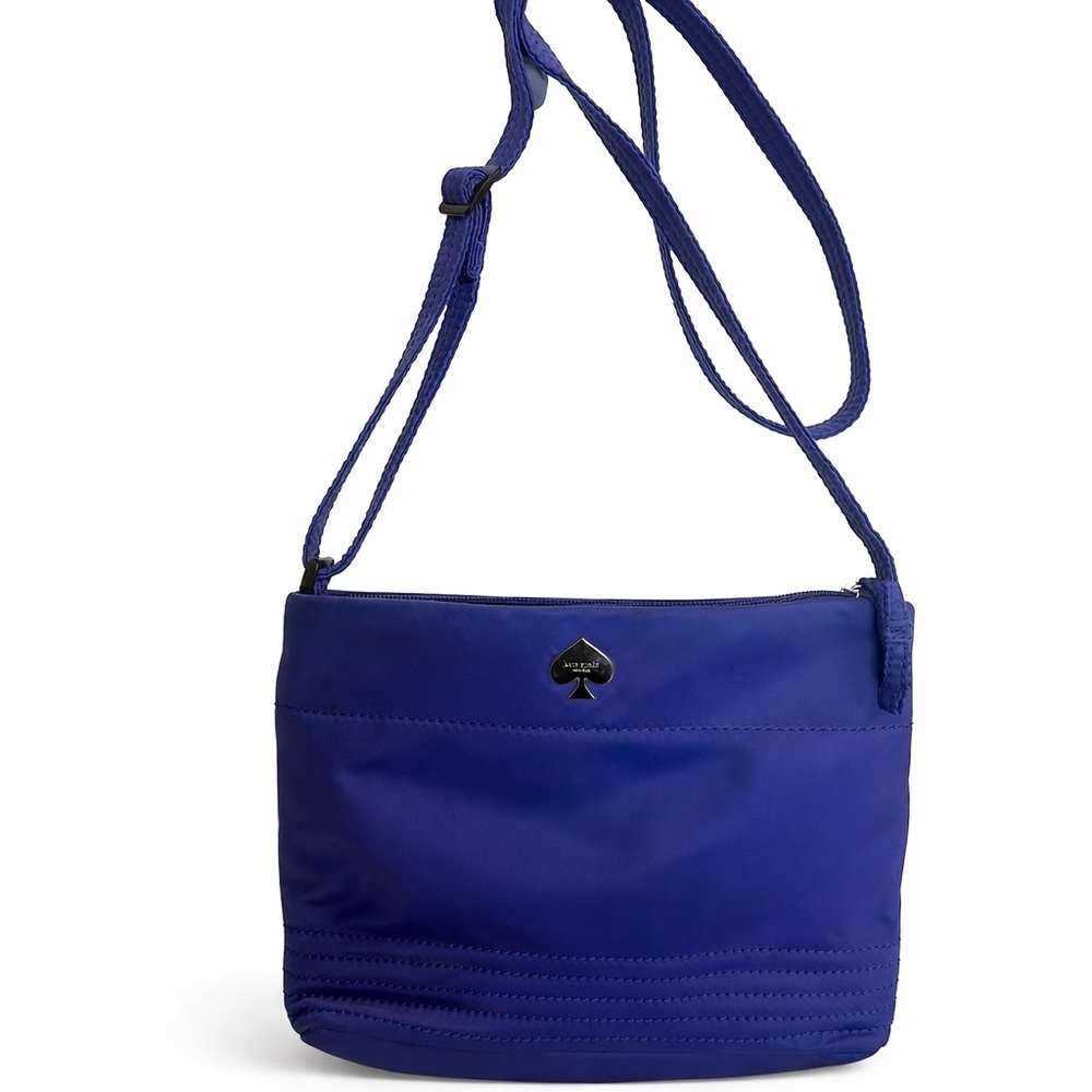 Kate Spade Royal Blue Nylon Crossbody
